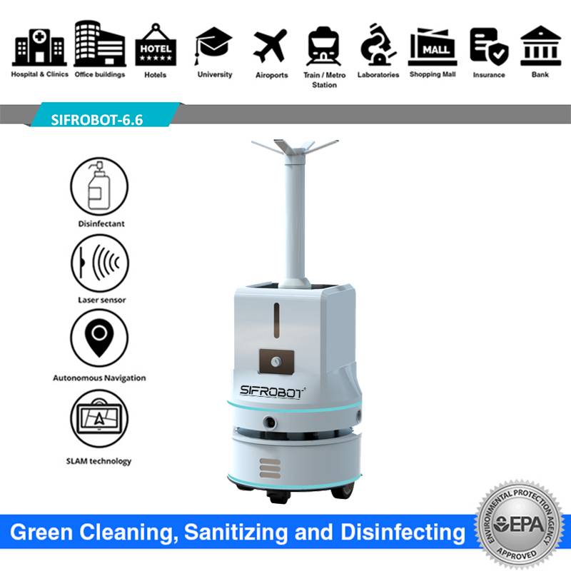 Intelligent Mobile Disinfection Robot: SIFROBOT-6.6