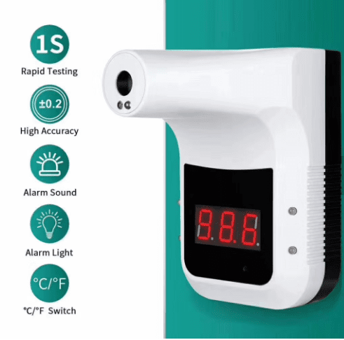 Bluetooth Wall-Mounted Infrared Thermometer: SIFROBOT-7.6 main pic