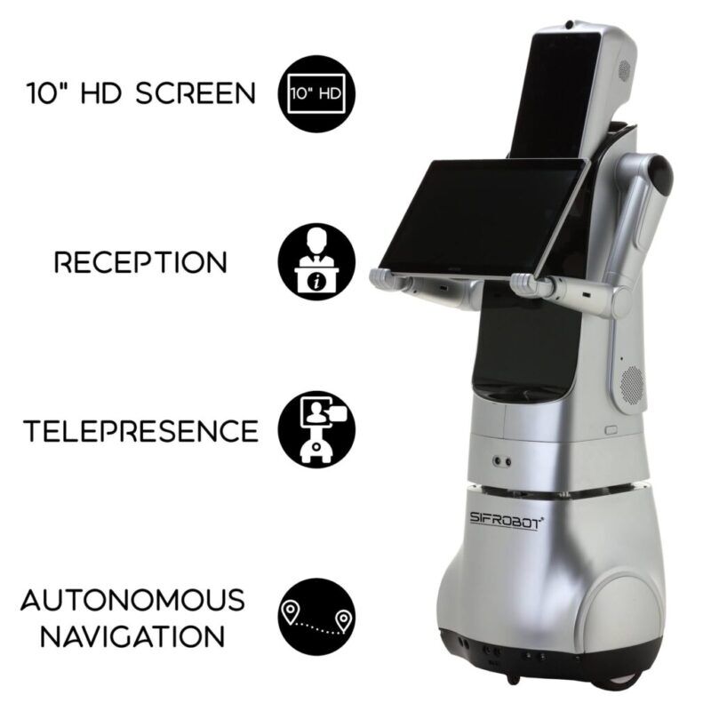 Autonomous Navigation Reception Robot: SIFROBOT-4.31