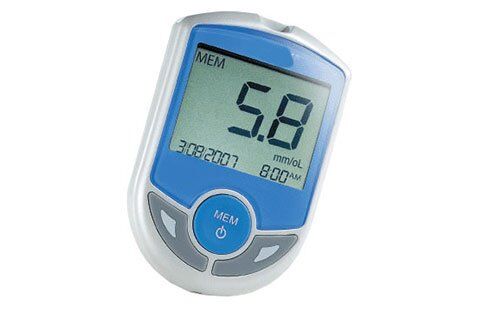 Medidor de glucosa del monitor de prueba de la diabetes del glucómetro de Bluetooth
