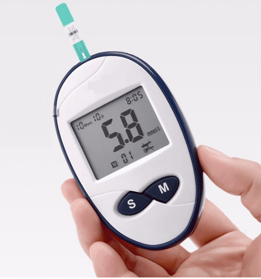 Draagbare bloedglukometer, FDA goedgekeur SIFGLUCO-4.9 hooffoto