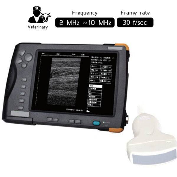 Scanner de ultra-som veterinário portátil 2-10MHz impermeável SIFULTRAS-4.2.