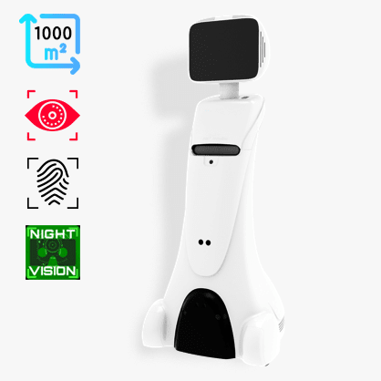 Intelligent telepresence-robot SIFROBOT-2.1 med 1000² lasernavigationsområde, hovedbillede