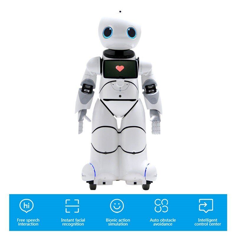 AI Humanoid Commercial Service Roboter SIFROBOT-6.0 Haaptfoto