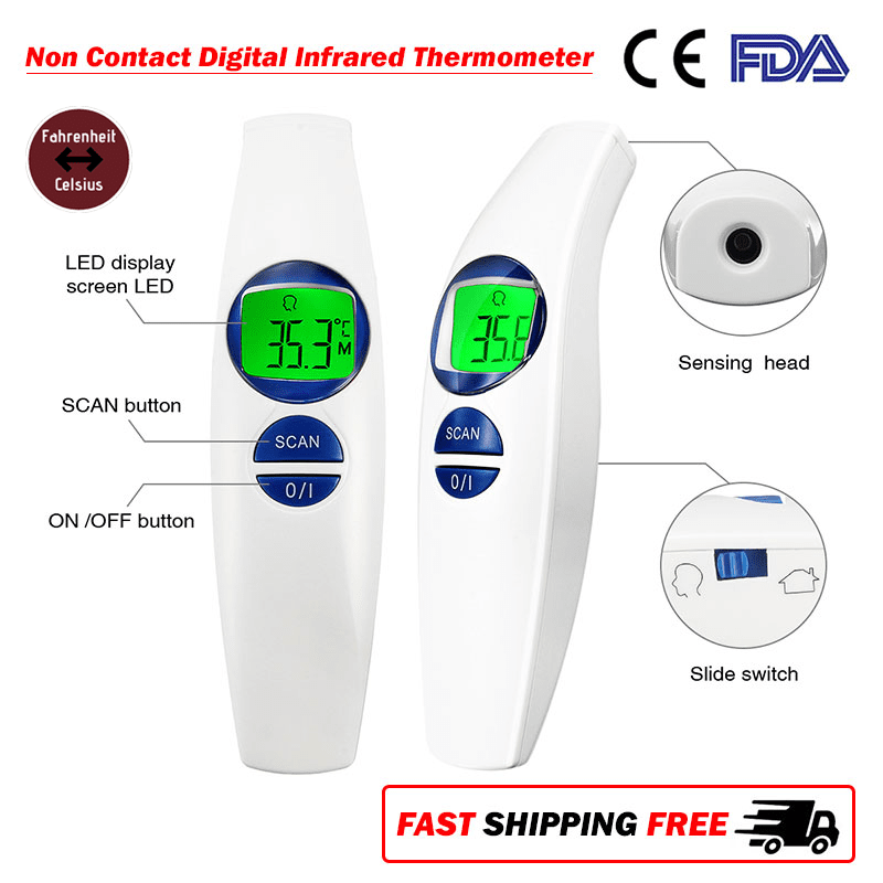 Contactloze digitale infraroodthermometer FDA SIFTHERMO-2.2 hoofdfoto