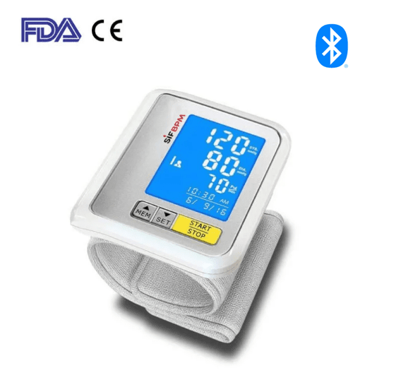 Monitor de pressão arterial de pulso preciso da FDA SIFBPM-3.2 principal
