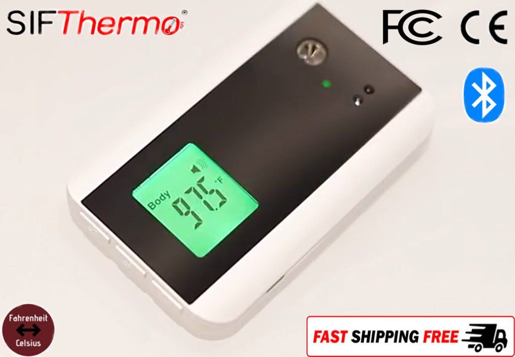 Bluetooth Doorbell Non-Contact Thermometer: SIFTHERMO-3.0B pic