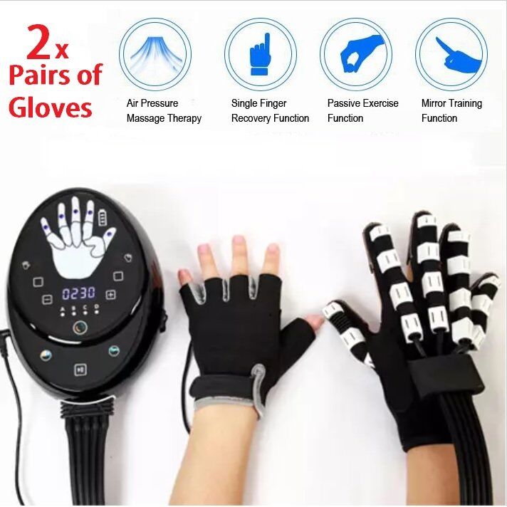 2 guantes de rehabilitación robótica: SIFREHAB-1.11