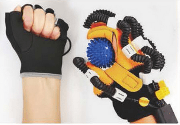 Draagbare handrevalidatietraining robothandschoenen: SIFREHAB-1.31